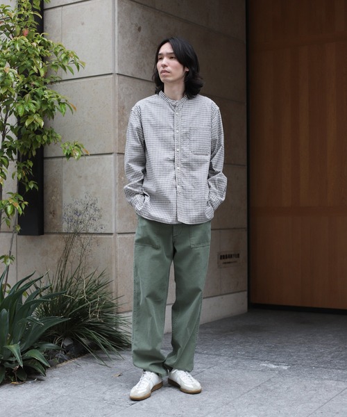 OMNIGOD（オムニゴッド）の「[ OMNIGOD mens / オムニゴッド ] バックサテン US ベイカーパンツ(used)（その他パンツ・メンズ・オリーブ・34inch/32inch/30inch/28inch）」の21枚目の写真