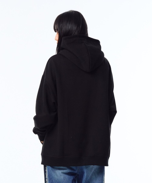 ALAND（エーランド）の「【UNISEX】PHOS333／Rebellion フーディー（スウェット・レディース・ライトグレー/ブラック・LARGE/MEDIUM）」の9枚目の写真