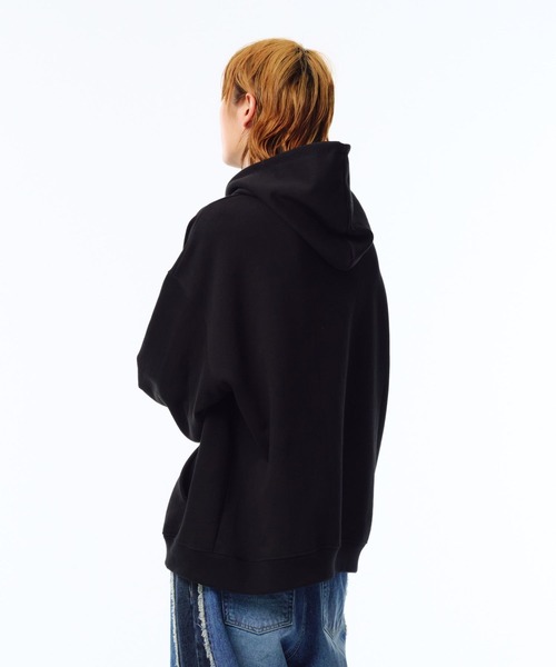 ALAND（エーランド）の「【UNISEX】PHOS333／Rebellion フーディー（スウェット・レディース・ライトグレー/ブラック・LARGE/MEDIUM）」の14枚目の写真