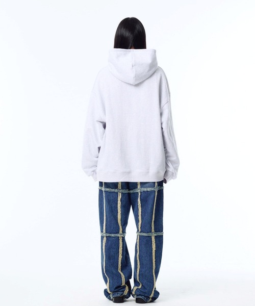 ALAND（エーランド）の「【UNISEX】PHOS333／Rebellion フーディー（スウェット・レディース・ライトグレー/ブラック・LARGE/MEDIUM）」の17枚目の写真