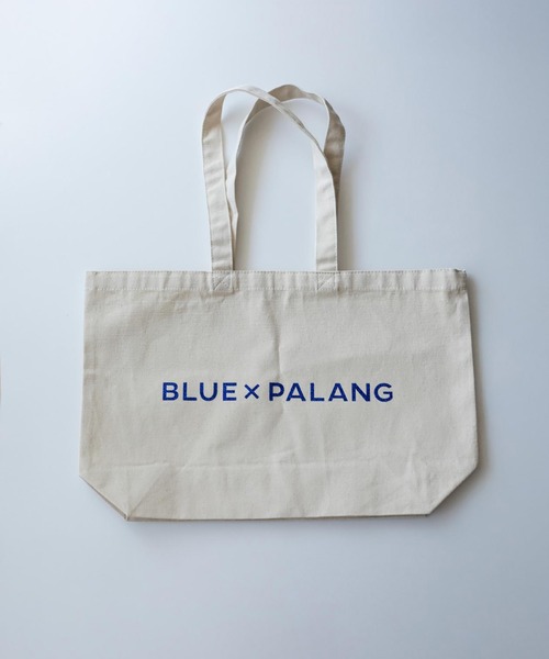 BLUE×PALANG(ブルーパラン)の「LOGO TOTE BAG(トートバッグ・レディース・ブラック/アイボリー・FREE)」の6枚目の写真