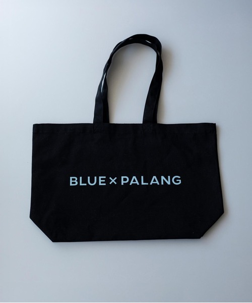 BLUE×PALANG(ブルーパラン)の「LOGO TOTE BAG(トートバッグ・レディース・ブラック/アイボリー・FREE)」の7枚目の写真