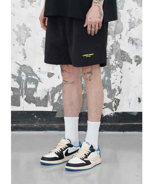 LIMELIGHT APPAREL(ライムライトアパレル)の「アパレル ライムライト ロゴ ナイロンショーツ (ブラック/ライムライト)(その他パンツ・メンズ・その他・SMALL/MEDIUM/LARGE/X-LARGE/XX-LARGE)」の1枚目の写真