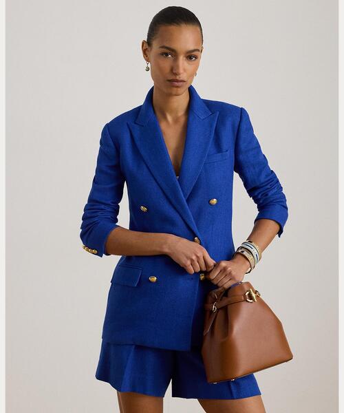 LAUREN RALPH LAUREN(ローレン ラルフ ローレン)の「レザー ミディアム Blaike バケット バッグ(ハンドバッグ・レディース・ブラウン・ONE)」の7枚目の写真