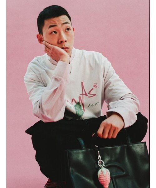 PHYSICAL DEPARTMENT(フィジカル デパートメント)の「ストロベリー半袖Tシャツ_ホワイト/ピンク(Tシャツ/カットソー・レディース・その他・LARGE/MEDIUM/X-LARGE/SMALL)」の7枚目の写真