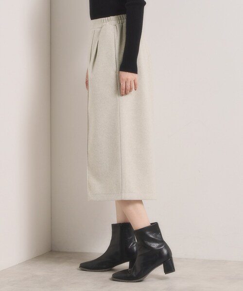 ITS'DEMO（イッツデモ）の「【洗濯機OK】カットメルトンキュロット（その他パンツ・レディース・ライトグレー/チャコールグレー/ライトベージュ・00）」の6枚目の写真