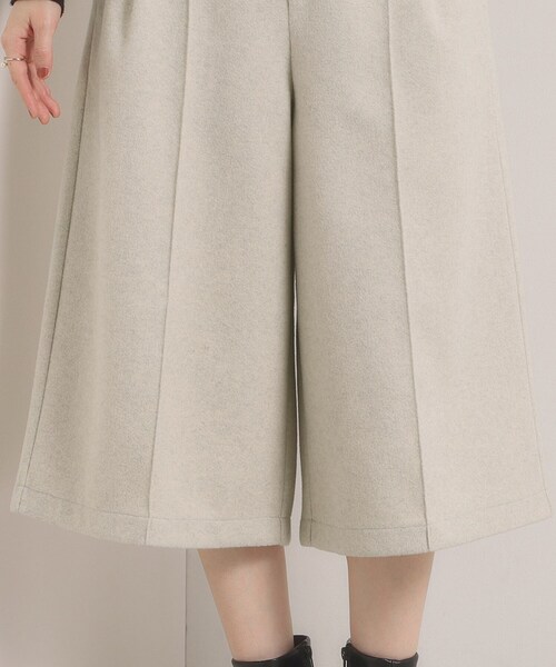 ITS'DEMO（イッツデモ）の「【洗濯機OK】カットメルトンキュロット（その他パンツ・レディース・ライトグレー/チャコールグレー/ライトベージュ・00）」の11枚目の写真