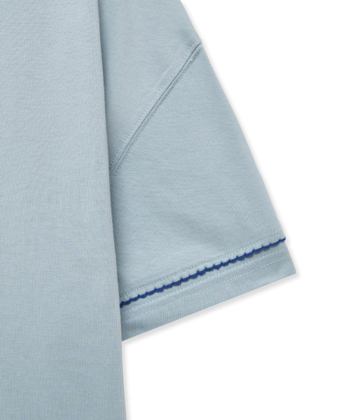 YALE(イェール)の「ウィメンズステッチポイントTシャツ_ブルーグレー(Tシャツ/カットソー・レディース・その他・SMALL/MEDIUM)」の3枚目の写真