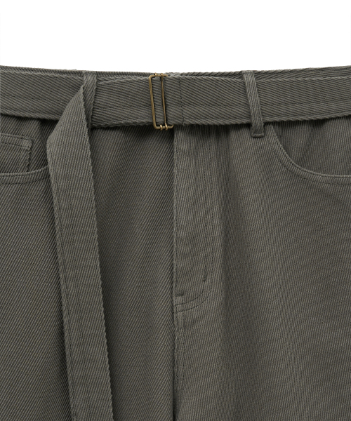 NOIRER(ノイア)の「コットンウィップコードウォッシュドカーブドパンツ(グレー)(その他パンツ・メンズ・その他・48/50/52)」の4枚目の写真
