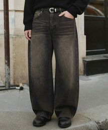 ANOLORCODE（アノローコード）の「リザードデニムパンツ (ブラウン)（デニムパンツ）」