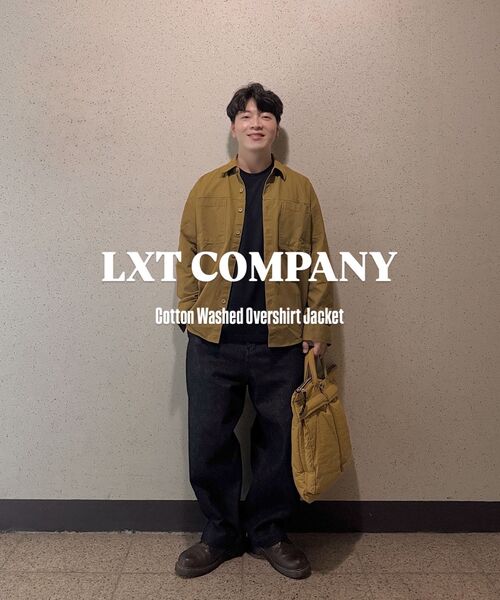 LXT（エルエックスティー）の「コットンウォッシュドオーバーシャツジャケット[キャメル]（シャツ/ブラウス・メンズ・その他・MEDIUM/LARGE/X-LARGE/XX-LARGE）」の14枚目の写真