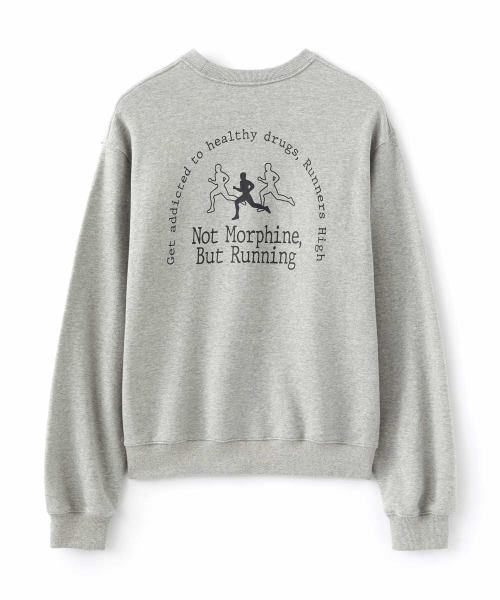 WMC(ダブリューエムシー)の「ランナーズハイ スウェット_GREY(スウェット・レディース・ライトグレー・MEDIUM/LARGE/X-LARGE)」の3枚目の写真