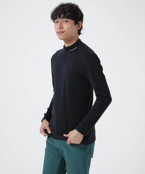 セール】【Jack Bunny!!】A/R天竺長袖モックネックカットソー（Tシャツ