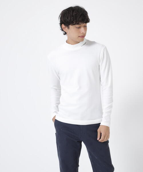 Jack Bunny!!モックネックシャツ セール】【Jack Bunny!!】A/R天竺長袖モックネックカットソー（Tシャツ