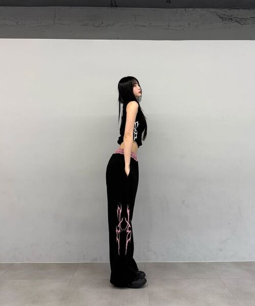 DXOH（ディソエイチ）の「サンダーロゴ レディース ノースリーブ ブラック（Tシャツ/カットソー・レディース・その他・FREE）」の17枚目の写真