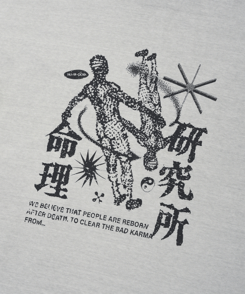 DYSFUNCT(ディスファンクト)の「LAB PIGMENT T-SHIRT(GRAY)(Tシャツ/カットソー・メンズ・その他・MEDIUM/LARGE/X-LARGE/SMALL)」の5枚目の写真