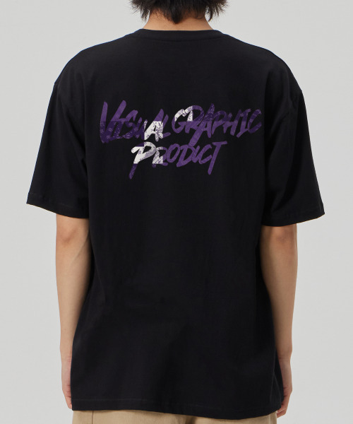 BY.L(バイエル)の「マルチペイズリーグラフィティロゴ半袖Tシャツブラック(Tシャツ/カットソー・メンズ・その他・MEDIUM/LARGE/X-LARGE)」の2枚目の写真