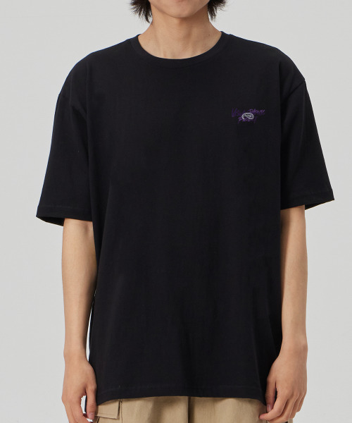 BY.L(バイエル)の「マルチペイズリーグラフィティロゴ半袖Tシャツブラック(Tシャツ/カットソー・メンズ・その他・MEDIUM/LARGE/X-LARGE)」の4枚目の写真