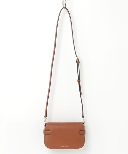 LAUREN RALPH LAUREN(ローレン ラルフ ローレン)の「レザー スモール Blaike クロスボディ バッグ(ショルダーバッグ・レディース・ブラウン・ONE)」の5枚目の写真