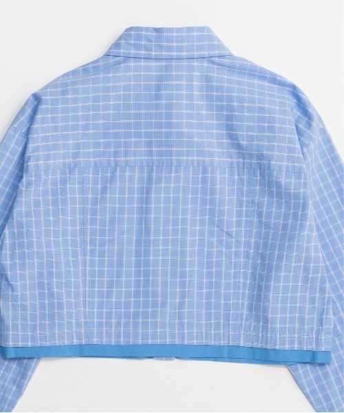 MAISON SPECIAL(メゾンスペシャル)の「2Way Sleeve Short Shirt/2WAYスリーブショートシャツ(シャツ/ブラウス・レディース・ホワイト/ブルー/ブラック・FREE)」の17枚目の写真