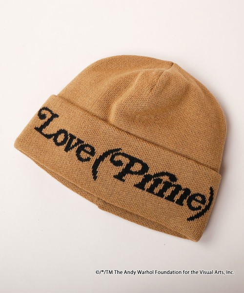 CA4LA(カシラ)の「the PHILOSOPHY OF ANDY WARHOL KNIT CAP(ニットキャップ/ビーニー・メンズ・ブラウン/ブラック・ONESIZE)」の2枚目の写真