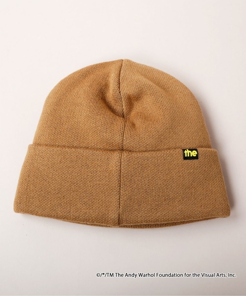 CA4LA(カシラ)の「the PHILOSOPHY OF ANDY WARHOL KNIT CAP(ニットキャップ/ビーニー・メンズ・ブラウン/ブラック・ONESIZE)」の4枚目の写真