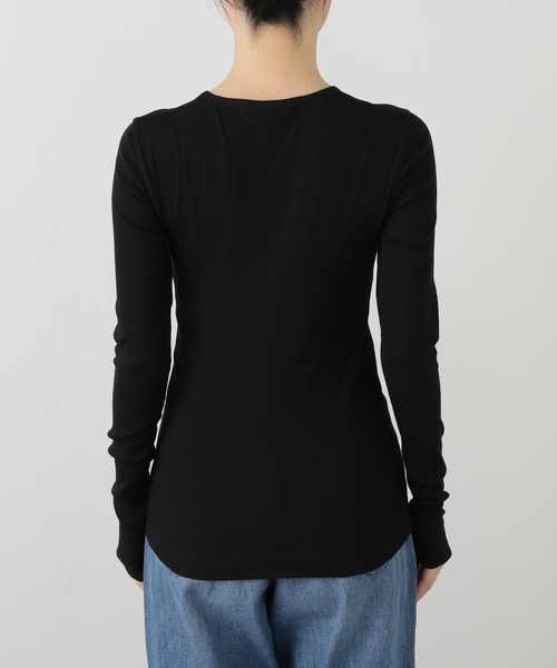 GANNI ガニー　トップス　黒 Ganni【ガニー】Cotton textured lace top 