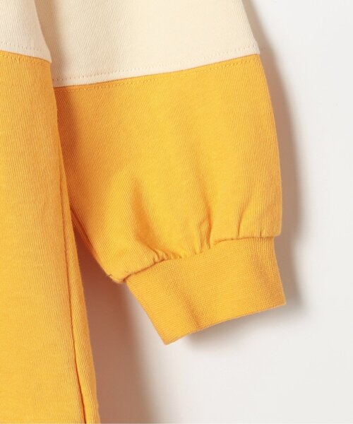 p.premier（ピードットプルミエ）の「春色の切替ラガー裾フリルワンピース_ジュニア対応（ワンピース・キッズ・グリーン/ピンク/イエロー・80/90/100/110/120/130/140）」の17枚目の写真