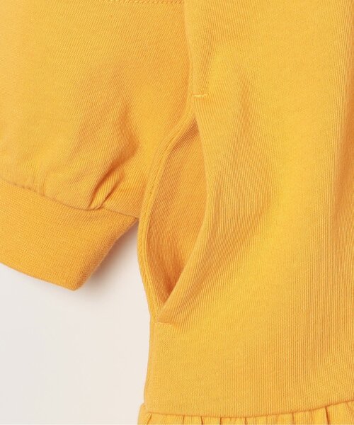 p.premier（ピードットプルミエ）の「春色の切替ラガー裾フリルワンピース_ジュニア対応（ワンピース・キッズ・グリーン/ピンク/イエロー・80/90/100/110/120/130/140）」の18枚目の写真