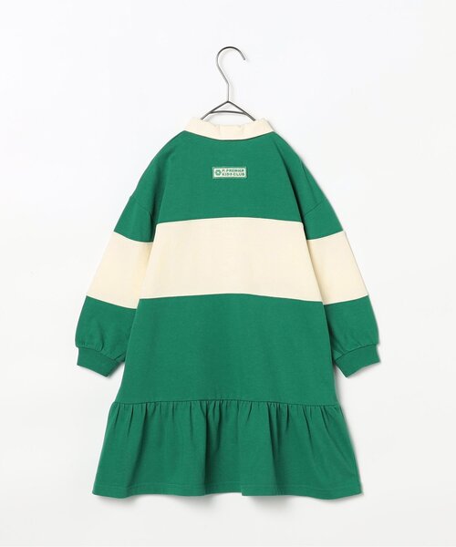 p.premier（ピードットプルミエ）の「春色の切替ラガー裾フリルワンピース_ジュニア対応（ワンピース・キッズ・グリーン/ピンク/イエロー・80/90/100/110/120/130/140）」の22枚目の写真