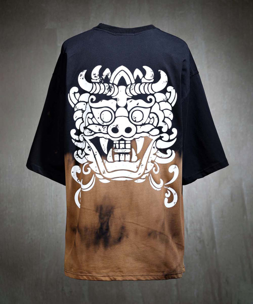 KIRTIMUKHA(キールティムカ)の「アンダーブリーチルーズフィット半袖Tシャツブラック(Tシャツ/カットソー・メンズ・その他・2/3)」の1枚目の写真
