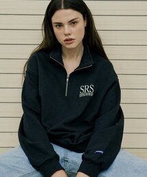 STAFF ONLY（スタッフオンリー）の「SRS LOGO HALF ZIP-UP SWEATSHIRTS (NAVY)（その他トップス）」
