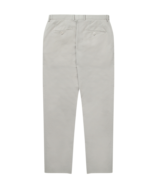 SOLEW（ソル）の「サイズバンディングノータックパンツ_ライトベージュ（その他パンツ・メンズ・その他・SMALL/MEDIUM/LARGE/X-LARGE）」の2枚目の写真