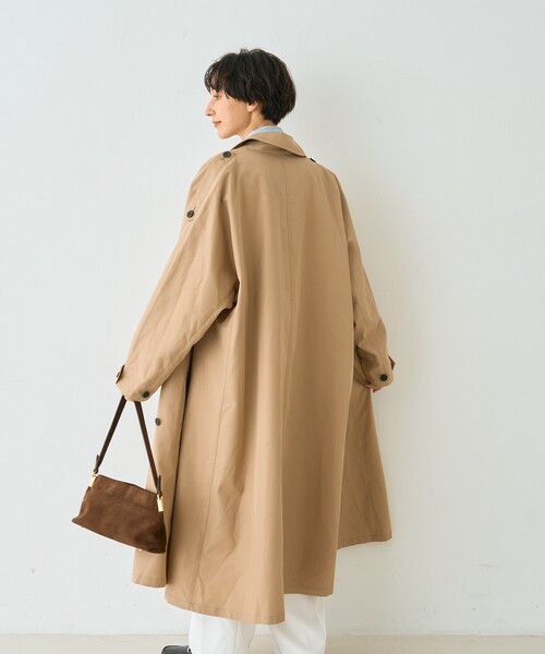 Rouge vif（ルージュヴィフ）の「【2サイズ展開】撥水NEWロングトレンチコート（トレンチコート・レディース・ベージュ・38/36）」の8枚目の写真