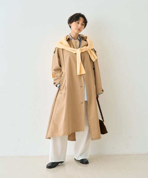 Rouge vif（ルージュヴィフ）の「【2サイズ展開】撥水NEWロングトレンチコート（トレンチコート・レディース・ベージュ・38/36）」の11枚目の写真