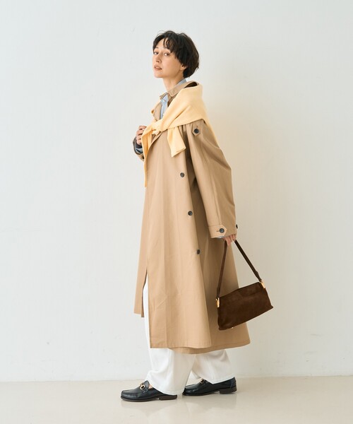 Rouge vif（ルージュヴィフ）の「【2サイズ展開】撥水NEWロングトレンチコート（トレンチコート・レディース・ベージュ・38/36）」の15枚目の写真