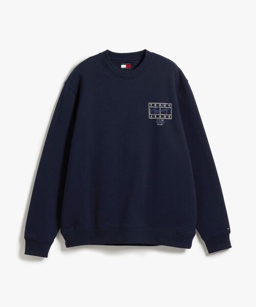 tommy jeans(トミー ジーンズ)の「レギュラーエントリープレイクルーネックスウェットシャツ(スウェット・メンズ・ブラウン/マルチ・X-LARGE/MEDIUM/LARGE/SMALL)」の6枚目の写真