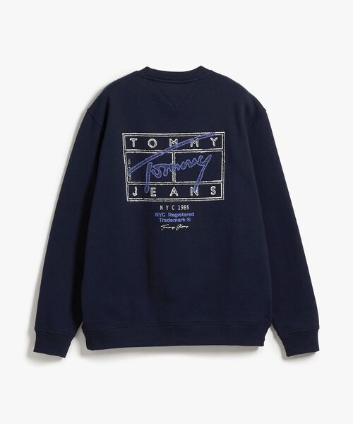 tommy jeans(トミー ジーンズ)の「レギュラーエントリープレイクルーネックスウェットシャツ(スウェット・メンズ・ブラウン/マルチ・X-LARGE/MEDIUM/LARGE/SMALL)」の7枚目の写真