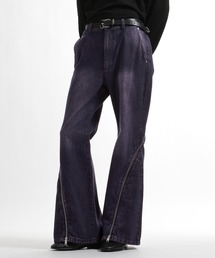 HARE（ハレ）の「カーブZIPデニムパンツ(HARE)（デニムパンツ）」