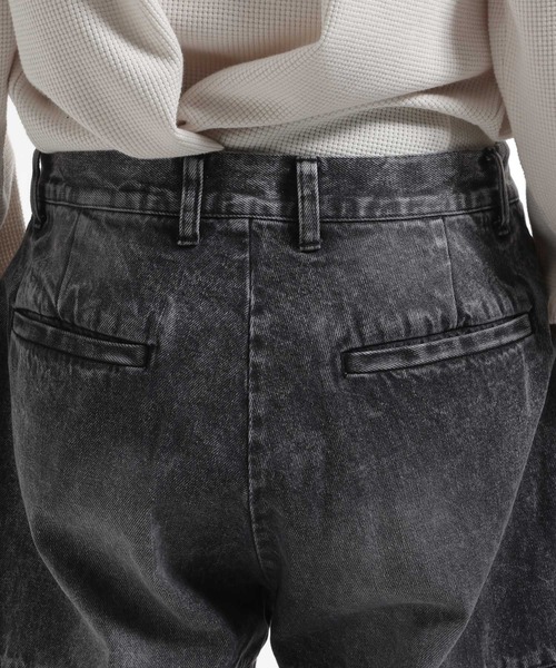 HARE（ハレ）の「カーブZIPデニムパンツ(HARE)（デニムパンツ・メンズ・ブラック/パープル系その他・SMALL/MEDIUM）」の14枚目の写真