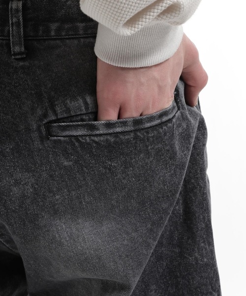 HARE（ハレ）の「カーブZIPデニムパンツ(HARE)（デニムパンツ・メンズ・ブラック/パープル系その他・SMALL/MEDIUM）」の15枚目の写真