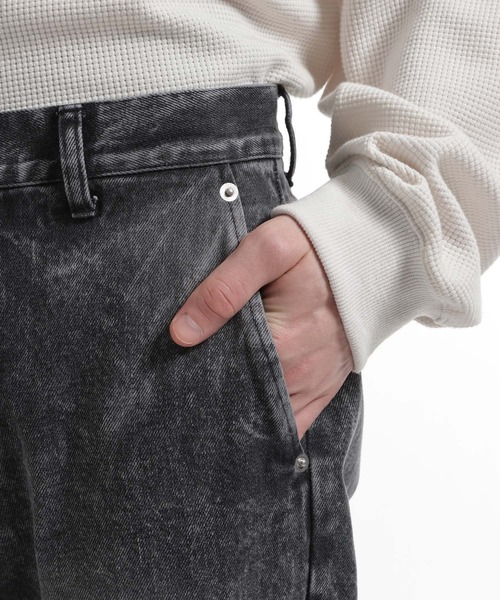 HARE（ハレ）の「カーブZIPデニムパンツ(HARE)（デニムパンツ・メンズ・ブラック/パープル系その他・SMALL/MEDIUM）」の17枚目の写真