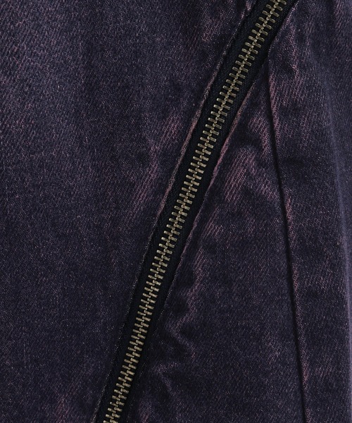 HARE（ハレ）の「カーブZIPデニムパンツ(HARE)（デニムパンツ・メンズ・ブラック/パープル系その他・SMALL/MEDIUM）」の22枚目の写真