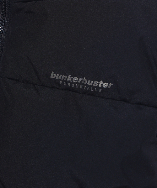 BUNKERBUSTER(バンカーバスター)の「ディレクションストリートハイネックベスト MP4JU802_BLACK_2(ダウンベスト・メンズ・その他・100/105/95)」の3枚目の写真