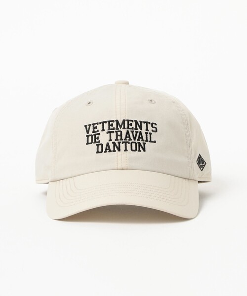 DANTON（ダントン）の「DANTON / 6パネル ロゴ キャップ（キャップ・レディース・ブラウン/ライトグレー/ブラック・ONE SIZE）」の9枚目の写真