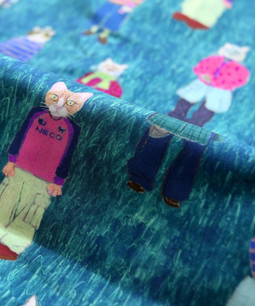 utatane(ウタタネ)の「着物 単衣 ニコアンティーク ファッションリーダー(着物・レディース・グリーン・FREE)」の9枚目の写真