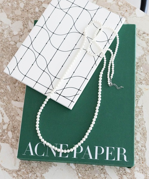 RAGEBLUE（レイジブルー）の「パールロングネックレス（ネックレス・レディース・その他・FREE）」の3枚目の写真