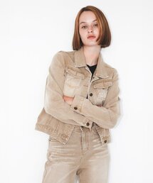 THE VERLIN（ザベルリン）の「BRUSH WASHED JACKET - BEIGE（デニムジャケット）」