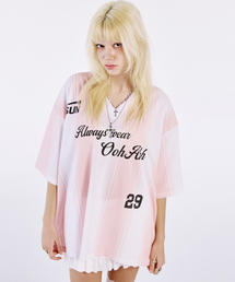 サンSTメッシュTシャツ(ピンク)