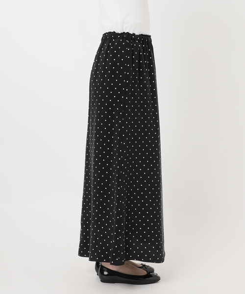 IENA(イエナ)の「IPEKERフィブリルドットプリントスカート(スカート・レディース・ブラック・34/36/38)」の12枚目の写真